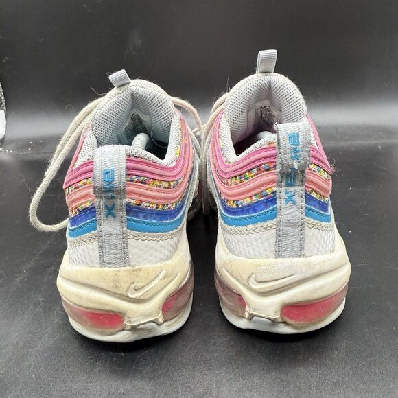 Nike Air Max 97 SE Bright Color Dots DV7550 100 Size 7Y - Picture 4 of 7